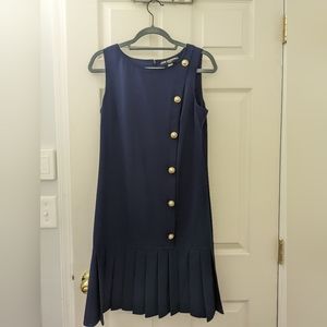Karl Lagerfeld Navy Blue Dress